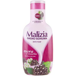 تصویر شامپو بدن Malizia مالیزیا حاوی عصاره شاه توت و مشک Malizia Bath Foam Blackberry And Musk 1000ml