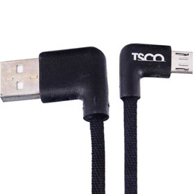 تصویر کابل تبدیل USB به microUSB تسکو مدل TC 59N طول 0.2 متر ا TSCO TC 59N USB to microUSB Cable 0.2m TSCO TC 59N USB to microUSB Cable 0.2m