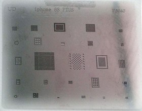 تصویر شابلون آی سی P3040 مناسب پایه سازی IC برد گوشی های موبایل آیفون +6s 