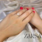 تصویر انگشتر طرح جواهر 