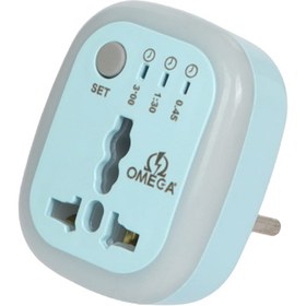 تصویر محافظ برق هوشمند تایمردار امگا مدل OMEGA M-100 Omega M-100 Smart Electric Protector With Timer