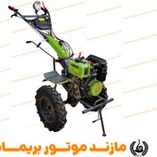 تصویر کولتیواتور دیزلی 7/5 اسب چرخ بزرگ استارتی دیانا DN11000ES 