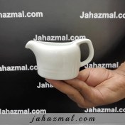 تصویر سس خوری 1 نفره هتلی سفید چینی زرین 