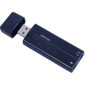 تصویر آداپتور USB 2.0 به صدا (کارت صدا ٧ کانال) فرانت ا Faranet USB 2.0 to Aduio (Sound Card 7.1CH) Faranet USB 2.0 to Aduio (Sound Card 7.1CH)