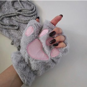 تصویر دستکش پنجه گربه نرمالو 