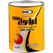 تصویر روغن موتور ایرانول 6000 - 4 لیتری SAE 20w-50 