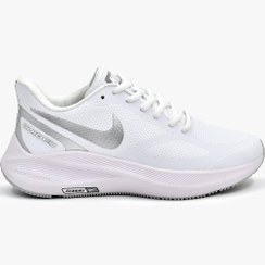 تصویر کفش رانینگ نایک ایر زوم ۷ اکس چرمی تمام سفید Nike Air Zoom 7X 