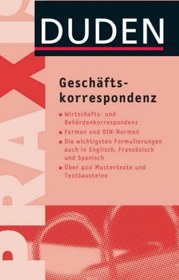 تصویر کتاب آلمانی Geschäfts korrespondenz Duden 