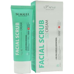 تصویر پاک کننده اسکراب سی گل مناسب انواع پوست ۵۰ میلی لیتر--- Seagull Facial Scrub 50 ml