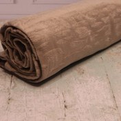 تصویر پتوی مسافرتی فایپکو تک نفره مدل magic طرح سنگ - کرم 