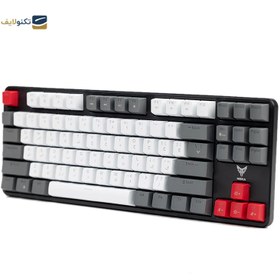 تصویر کیبورد مخصوص بازی هیسکا مدل HX-KEG440 Hiska HX-KEG440 Gaming Keyboard