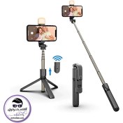 تصویر پایه سلفی دوکاره (هم مونوپاد، هم سه‌پایه) MOXOM مدل MX-SS10 