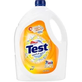 تصویر مایع ظرفشویی تست مدل Lemon حجم 3750 میلی لیتر Test Lemon Dishwashing Liquid 3750ml