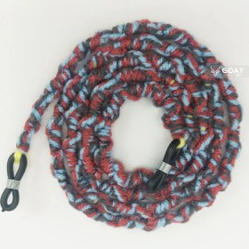 تصویر بند عینک دخترانه رنگی | بافتنی 