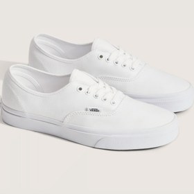 تصویر کتانی ونس مدل آتنتیک رنگ سفید Vans authentic white