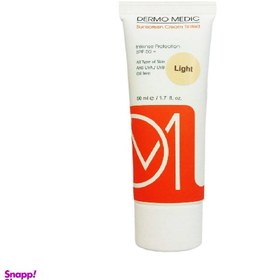 تصویر کرم ضد آفتاب درمومدیک (Dermo Medic) با spf 50 رنگ نچرال حجم 50 میلی لیتر 