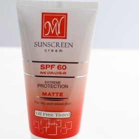 تصویر کرم ضد آفتاب فاقد چربی SPF60 مای مناسب پوست های چرب و مختلط ۵۰ میلی لیتر My Sunscreen Cream SPF60 Mat Oil Free Tinted For Oily And Mixed Skins 50 ml