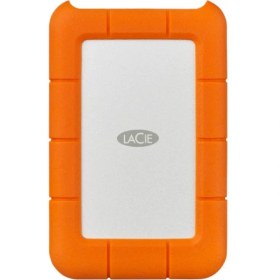 تصویر هارد اکسترنال لسی 4 ترابایت مدل RUGGED - نارنجی / 18 ماهه ماتریس LaCie Rugged USB-C External Hard Drive - 4TB