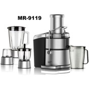 تصویر آبمیوه گیری 4 کاره مایر مدل MR-9119 ا Maier 4-function juicer model MR-9119 Maier 4-function juicer model MR-9119