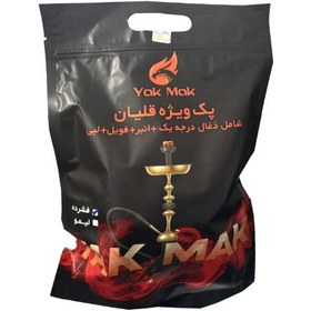 تصویر پک ویژه ذغال فشرده یک مک (Yak Mak) 700 گرم 