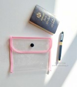 تصویر پوشه A6 پاسپورتی شفاف Transparent A6 Folder