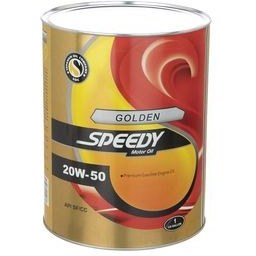 تصویر روغن موتور اسپیدی طلایی مدل Golden speedy motor oil model 20W-50 volume 4 liters