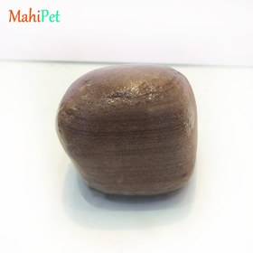 تصویر سنگ قلوه ای قهوه ای متوسط 450 تا 800 گرم 