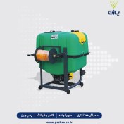 تصویر سمپاش ۶۰۰ لیتری سوار شونده شیلنگ و لانسی پمپ چین 