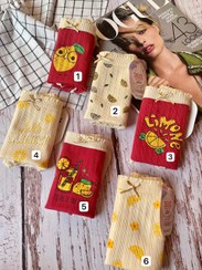 تصویر شورت نخی عروسکی سایز 2Xl طرح لیمو 