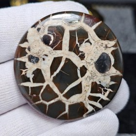 تصویر نگین کلکسیونی سنگ طبیعی سپتارین معدنی مراکش کد 34524 