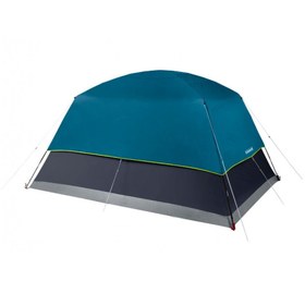 تصویر چادر مسافرتی 8 نفره Coleman ا Coleman Skydome Camping Tent with Dark Room Technology, 4/6/8/10 Person Family Tent Sets Up in 5 Minutes and Blocks 90% of Sunlight, Weatherproof Tent with Extra Storage and Ventilation Tent 8-person Coleman Skydome Camping Tent with Dark Room Technology, 4/6/8/10 Person Family Tent Sets Up in 5 Minutes and Blocks 90% of Sunlight, Weatherproof Tent with Extra Storage and Ventilation Tent 8-person