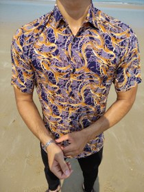 تصویر پیراهن ساحلی با طرح فانتزی فوق العاده - XL 