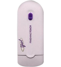 تصویر اپیلاتور لیزری فینیشینگ تاچ سفید/بنفش برند yes! Laser Hair Removal Finishing Touch Epilator White/Purple