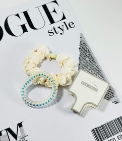 تصویر کش موی دوتایی سیم تلفنی 