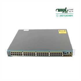 تصویر سوئیچ سیسکو مدل WS-C2960S-48LPS-L ا Cisco WS-C2960S-48LPS-L 48 Port Switch Cisco WS-C2960S-48LPS-L 48 Port Switch