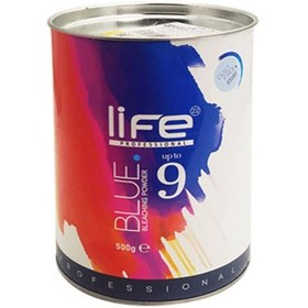 تصویر پودر دکلره لایف سفید Life White Powder حجم 500 گرمی Life White Powder