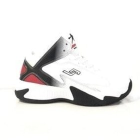 تصویر خرید پستی کفش بسکتبال مردانه شیک برند Jump رنگ سفید رنگ مشکی کد رنگ قرمز ty47297741 