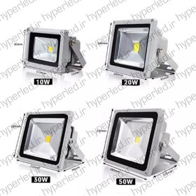 تصویر پروژکتور ال ای دی 50 وات آماده 