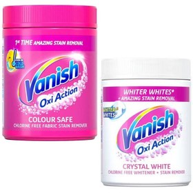 تصویر پودر لکه بر لباس ونیش مدل Oxi Action بسته 1000 گرمی Vanish Oxi Action Fabric Stain Remover Powder 1000g