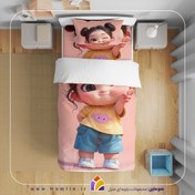 تصویر روتختی طرح دخترانه | کد ۱۶۰۸۷ 