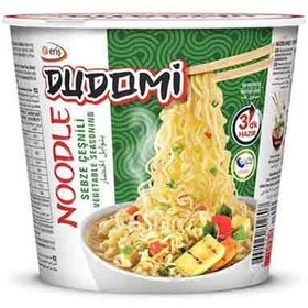 تصویر نودل لیوانی دودومی با طعم سبزیجات حجم 60 گرم Dudomi noodles with vegetable flavor 60gr