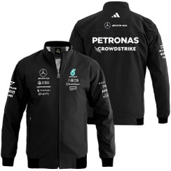 تصویر کاپشن بهاری مشکی مرسدس 