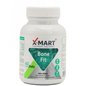 تصویر قرص مفاصل و استخوان بن فیت (Bone Fit) ایکس مارت بسته 60 عددی قرص مولتی ویتامین ایکس مارت 60 عدد