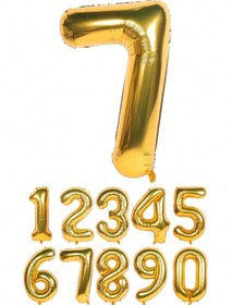 تصویر بادکنک عدد براق 