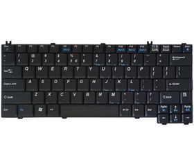 تصویر کیبورد لپ تاپ ایسر مدل TravelMate 290 مشکی Acer TravelMate 290 Notebook Keyboard