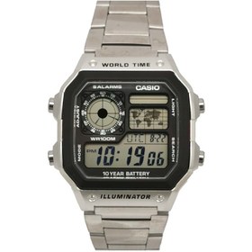 تصویر ساعت کاسیو اورجینال شرکتی CASIO AE - 12001W 