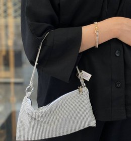 تصویر کیف مجلسی فول نگین 