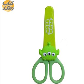 تصویر قیچی مهد کودک غلاف دار TSUM TSUM کد 9105 طرح متنوع 