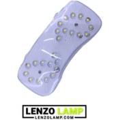 تصویر چراغ سقفی تیبا ساینا ریو رنگ نور زرد لیمویی 