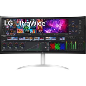 تصویر مانیتور ال جی مدل 40WP95C-W سایز 40 اینچ ا LG 40WP95C-W Curved UltraWide Monitor 40Inch LG 40WP95C-W Curved UltraWide Monitor 40Inch